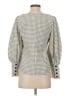 Stelen 100% Polyester Gray 3/4 Sleeve Blouse Size S - photo 2
