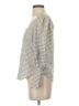 Stelen 100% Polyester Gray 3/4 Sleeve Blouse Size S - photo 5