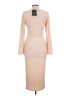 PrettyLittleThing Solid Tan Cocktail Dress Size 12 - photo 2