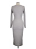 PrettyLittleThing Gray Casual Dress Size 12 - photo 2