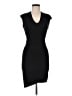 Helmut Solid Black Cocktail Dress Size M - photo 1