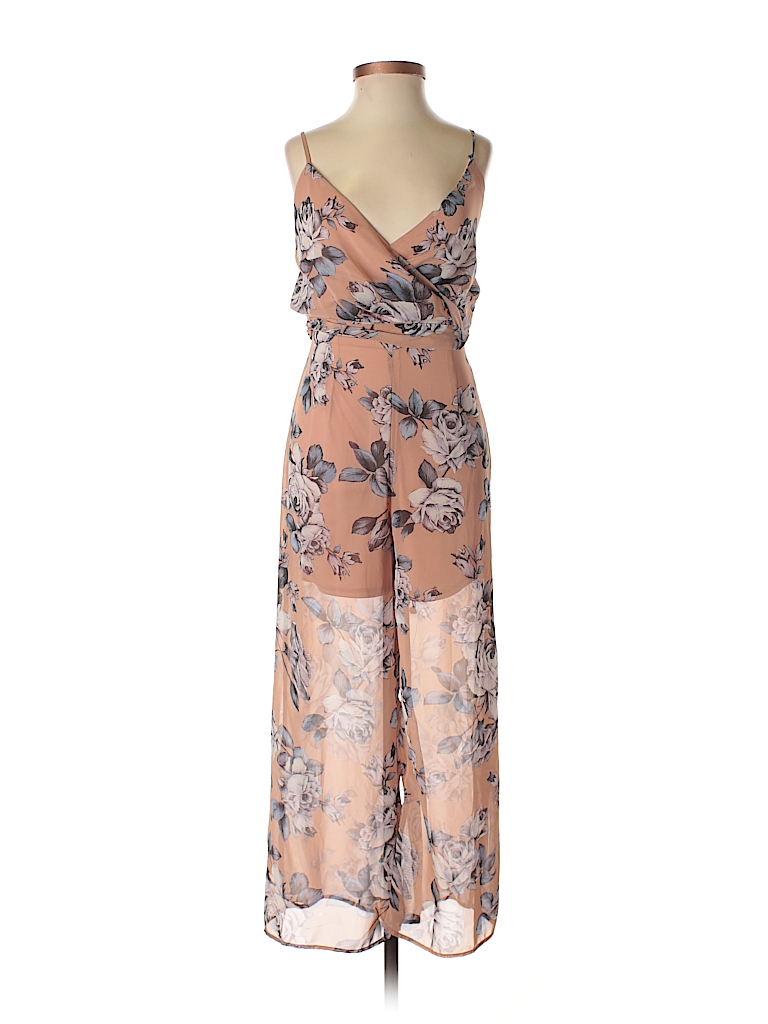 sienna sky floral jumpsuit