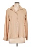 Elementz 100% Polyester Tan Long Sleeve Blouse Size L - photo 1