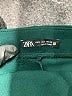 Zara Solid Green Dress Pants Size S - photo 7
