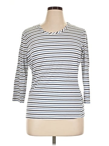 J. McLaughlin 3/4 Sleeve T-Shirt (view 1)