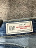 Gap Hearts Blue Jeans Size 27 waist (tall) - photo 7