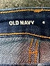 Old Navy Color Block Blue Jeans Size 6 - photo 4