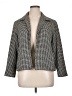 Coldwater Creek 100% Silk Houndstooth Gray Silk Blazer Size 14 (petite) - photo 1