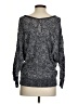 Bebe Paisley Silver Pullover Sweater Size XS - photo 2