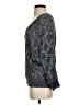Bebe Paisley Silver Pullover Sweater Size XS - photo 5