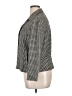 Coldwater Creek 100% Silk Houndstooth Gray Silk Blazer Size 14 (petite) - photo 5