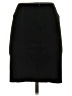 Ann Taylor Solid Black Casual Skirt Size 00 Petite - photo 2