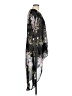 Meraki 100% Polyester Floral Black Casual Dress Size L - photo 4