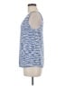 Nic + Zoe Blue Sleeveless Top Size M - photo 5