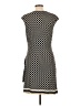 Max Studio Houndstooth Black Cocktail Dress Size L - photo 2