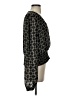 Haver 100% Polyester Black Long Sleeve Blouse Size L - photo 4