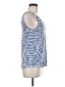 Nic + Zoe Blue Sleeveless Top Size M - photo 4