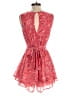 Japna 100% Polyester Paisley Red Romper Size S - photo 2