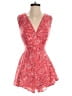 Japna 100% Polyester Paisley Red Romper Size S - photo 1