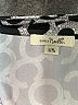 Simply Noelle Silver 3/4 Sleeve Blouse Size 12 - photo 7