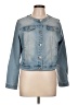 Allegra K Blue Denim Jacket Size L - photo 1
