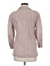 Max Mara Tweed Pink 3/4 Sleeve Button-Down Shirt Size 8 - photo 2