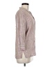Max Mara Tweed Pink 3/4 Sleeve Button-Down Shirt Size 8 - photo 4