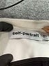 Self-Portrait 100% Polyester Black Crepe Bow Mini Dress Size 0 - photo 13