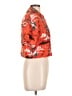 Forever 21 Tropical Orange Short Sleeve Blouse Size L - photo 4