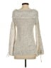 American Rag Cie Metallic Silver Pullover Sweater Size S - photo 2