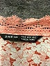 Shein 100% Polyester Paisley Orange Casual Dress Size 6 - photo 7