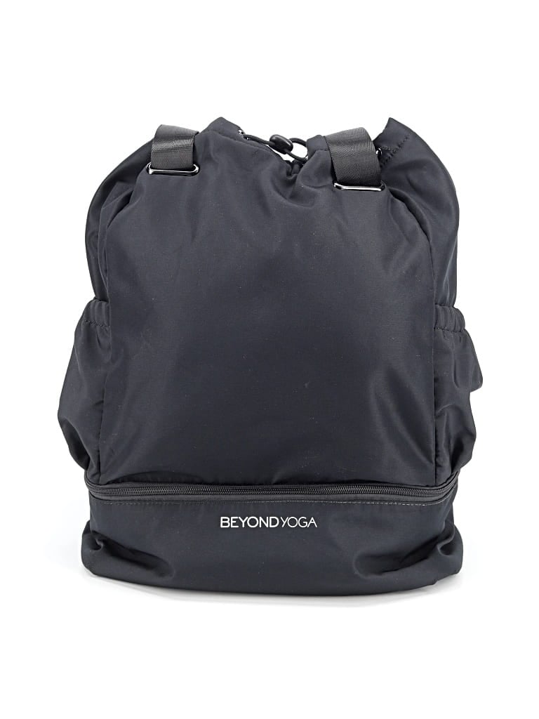 Click to view more detailed imagery on our partner's website Pre-owned Beyond Yoga Backpack In Black