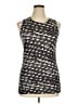 TSE Graphic Plaid Multi Color Gray Tank Top Size XL - photo 1