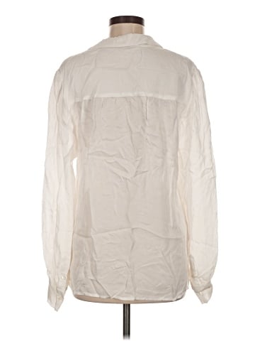 Ecru Long Sleeve Blouse (view 2)