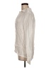 Ecru Solid Ivory Long Sleeve Blouse Size M - photo 5