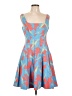 STAUD Tropical Blue Cocktail Dress Size 10 - photo 1