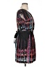 Bebop Graphic Black Casual Dress Size XL - photo 4