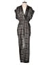 Zimmermann 100% Silk Plaid Black Jumpsuit Size 2 - photo 1