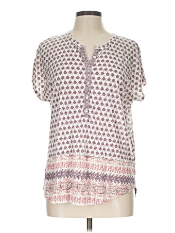 Lucky Brand Short Sleeve Blouse (view 1)