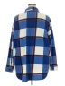 Maurices 100% Polyester Blue Poncho Size 24 (3) - photo 2