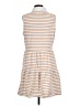 Nautica Stripes Tan Casual Dress Size L - photo 2