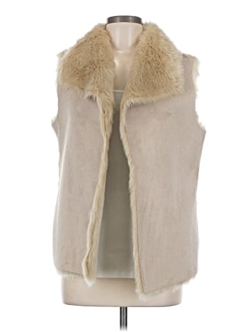 Ann Taylor LOFT Faux Fur Vest (view 1)