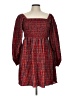 Old Navy Plaid Red Casual Dress Size L - photo 1