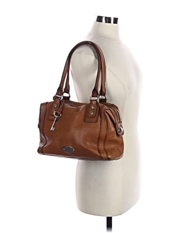 Fossil Leather Satchel (view 2)