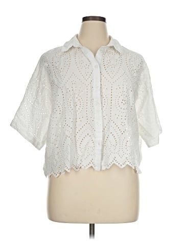 F&F Clothing Short Sleeve Blouse (view 1)