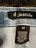 d.jeans Chevron-herringbone Blue Jeans Size 14 - photo 4