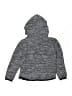 Hurley 100% Polyester Gray Zip Up Hoodie Size 5 - photo 2