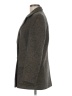DKNY 100% Polyester Tweed Brown Coat Size 6 - photo 5