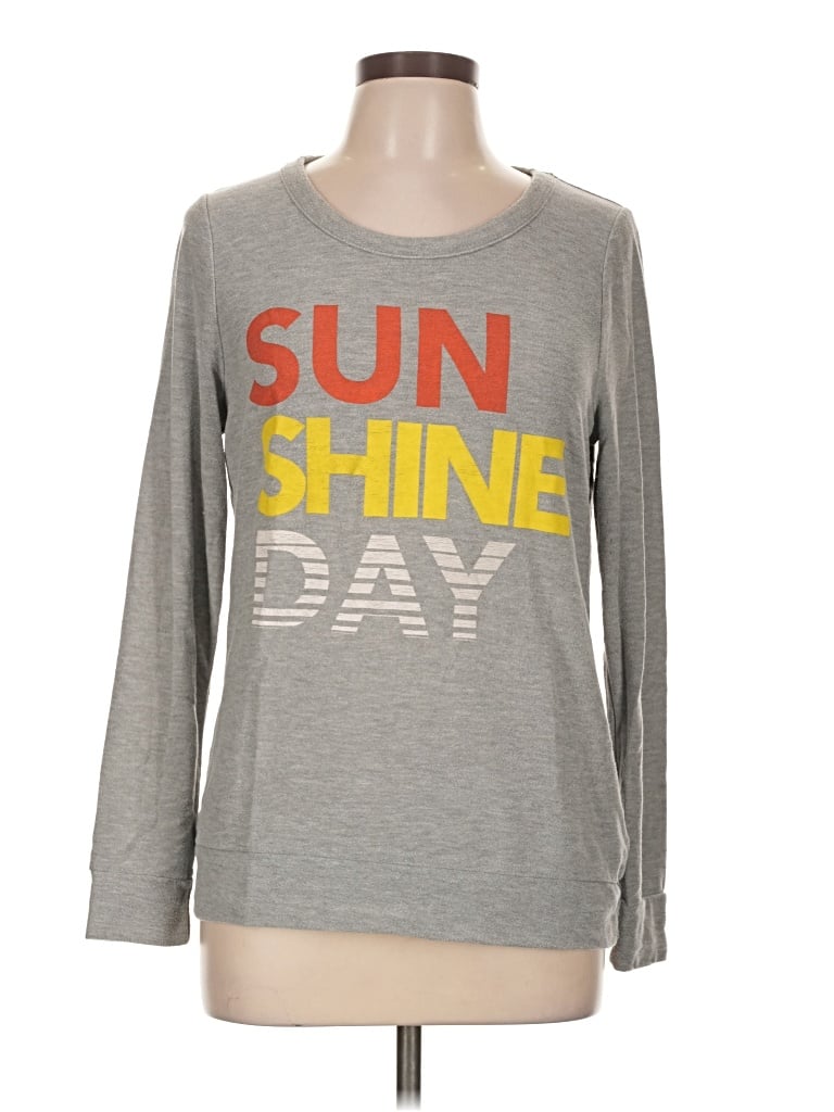 Pre-owned Chaser Sweatshirt In Gray