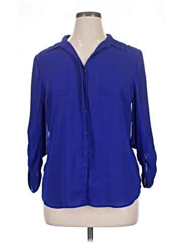 INC International Concepts 3/4 Sleeve Blouse (view 1)